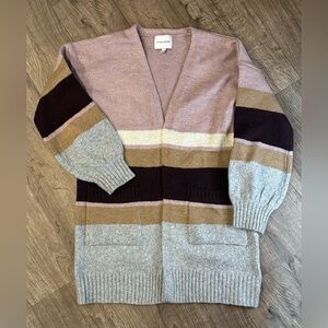 Pink Rose Women’s Small Cardigan Sweater